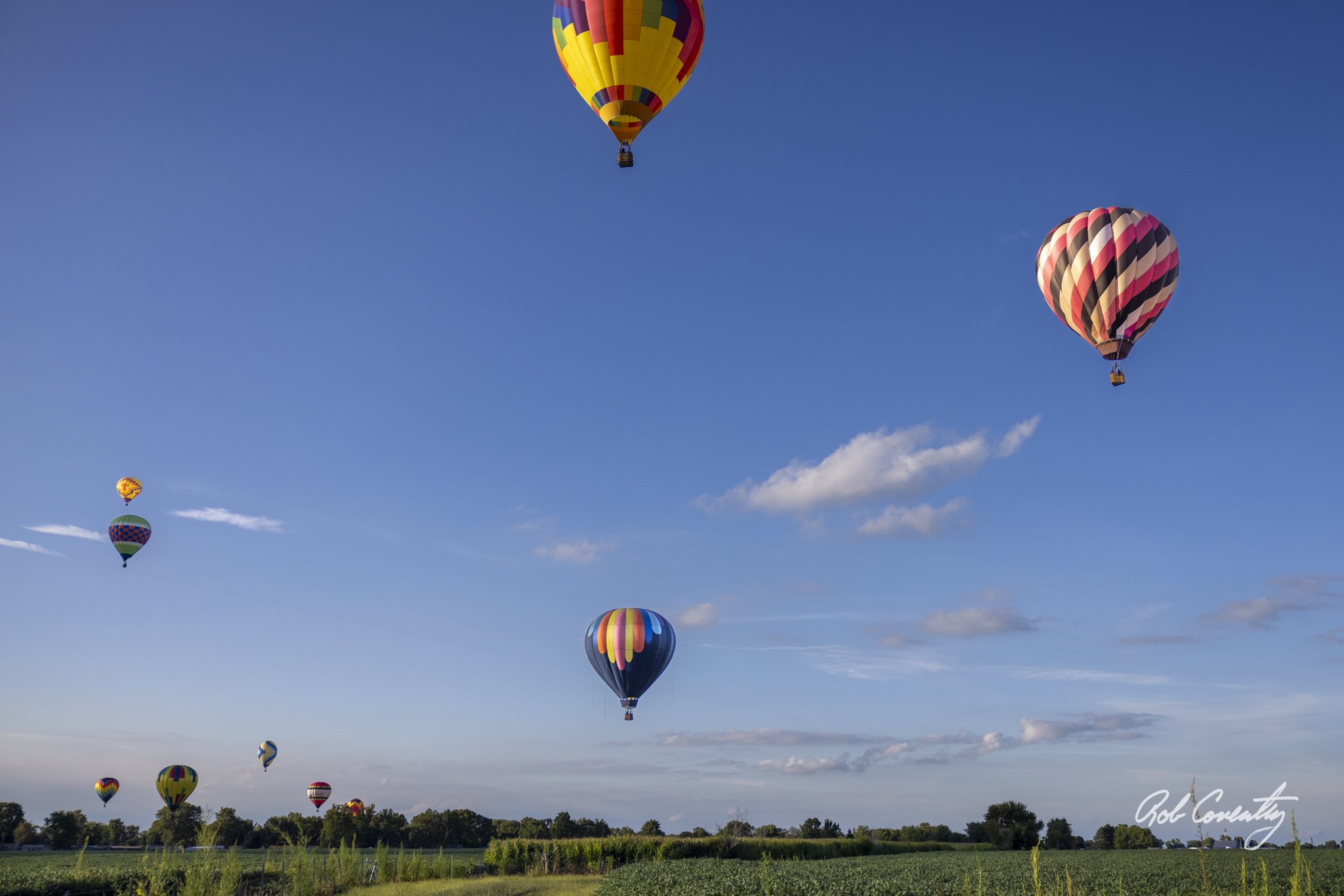 Fading off into the distance