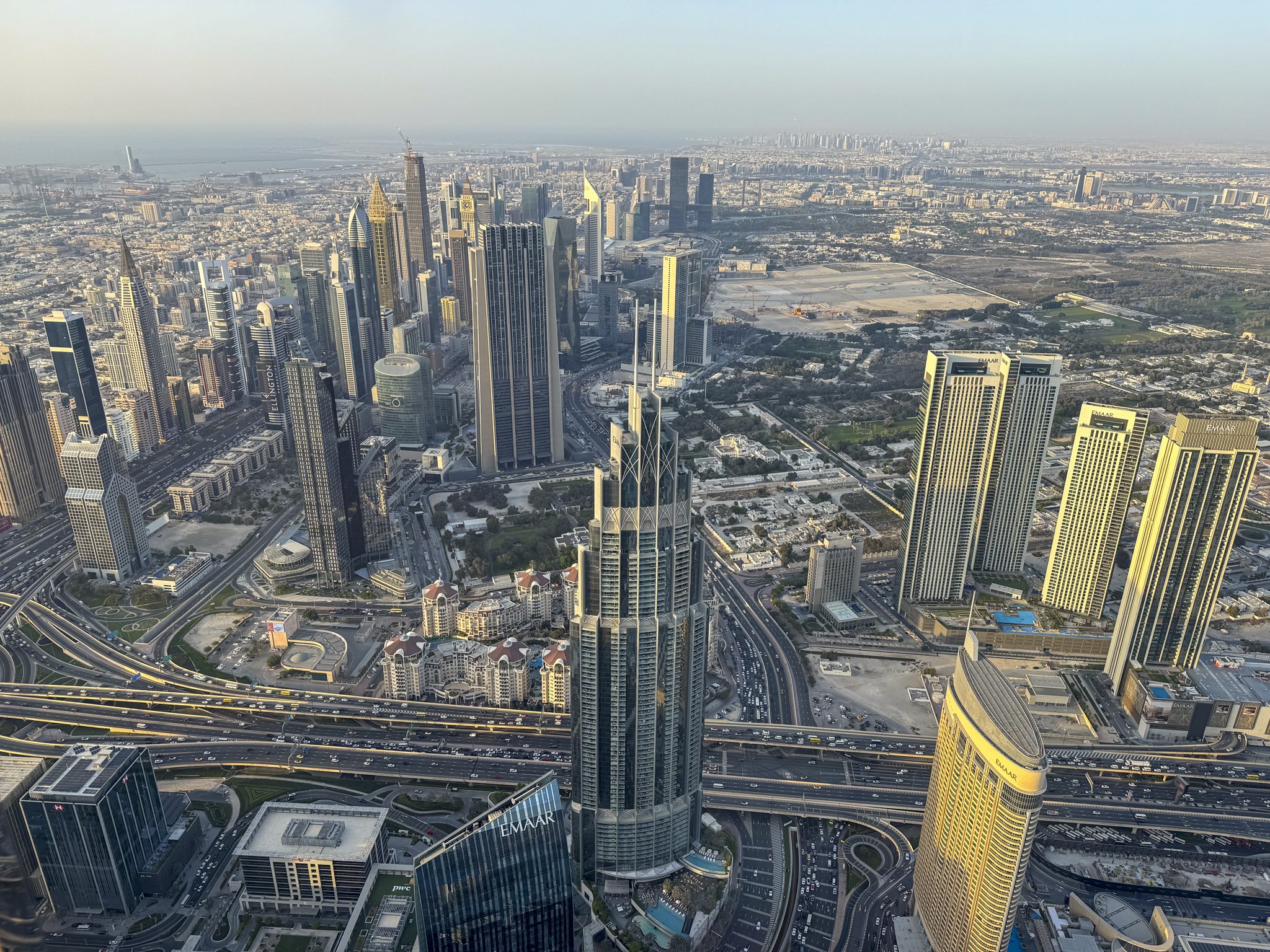 View from Burj Khalifa