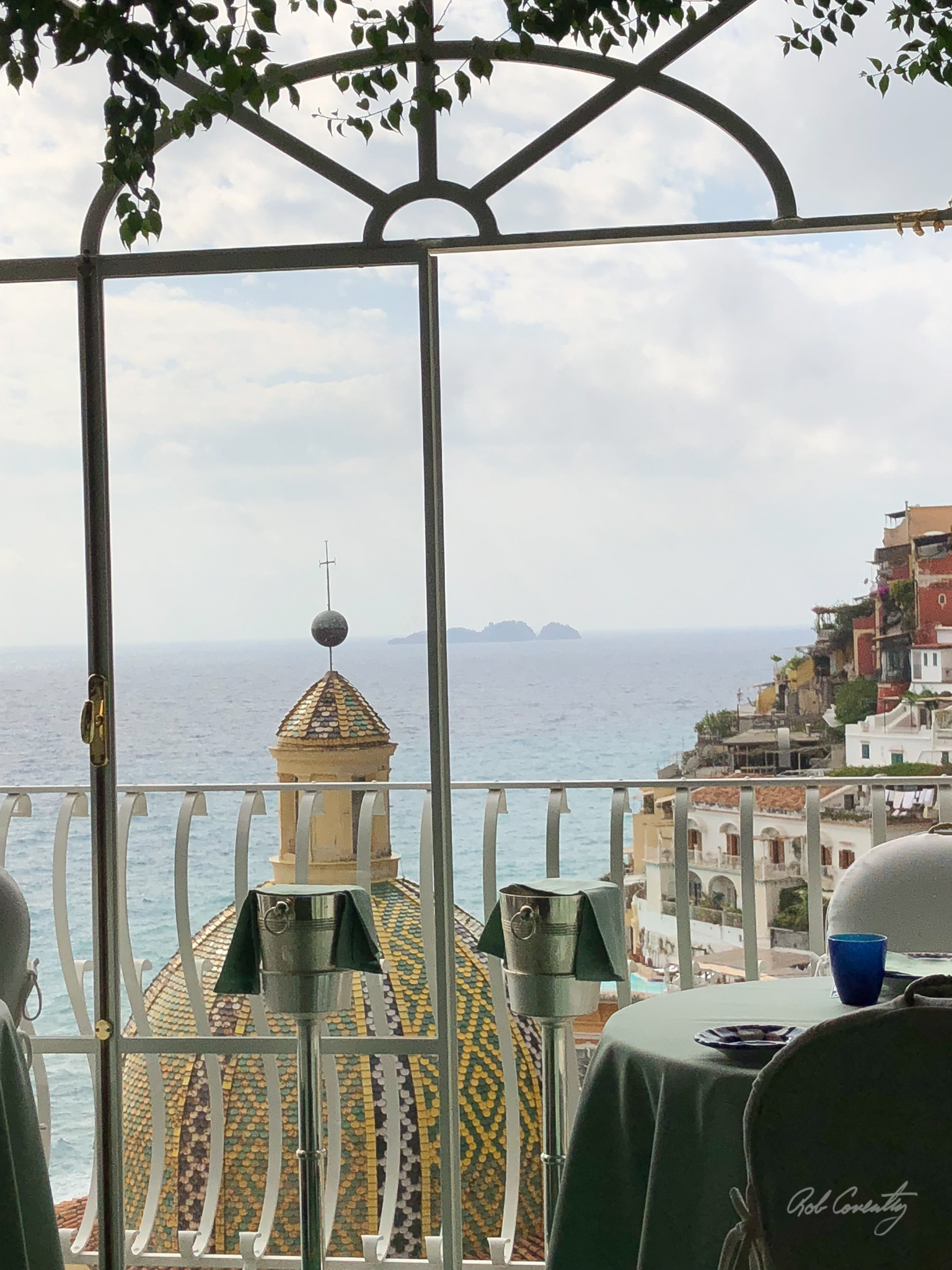 Lunch at Le Sirenuse (pronounced Se-re-noos)