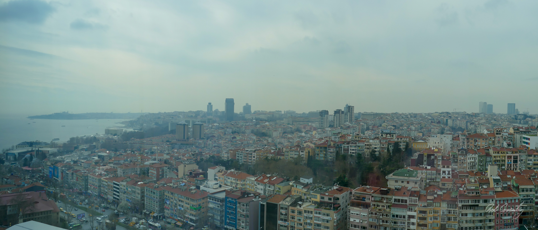 Conrad Hilton View of Istanbul
