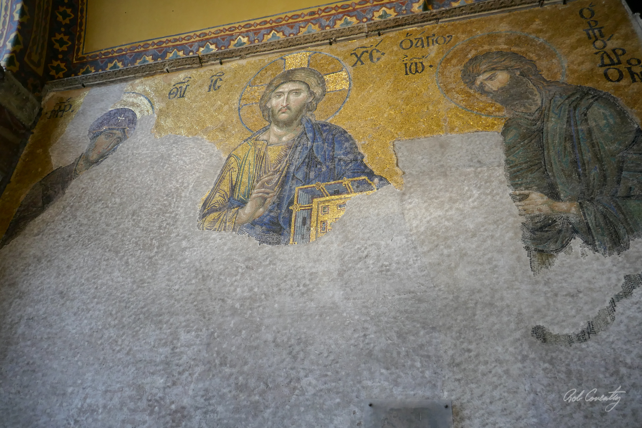 Deësis mosaic - Hagia Sophia Museum