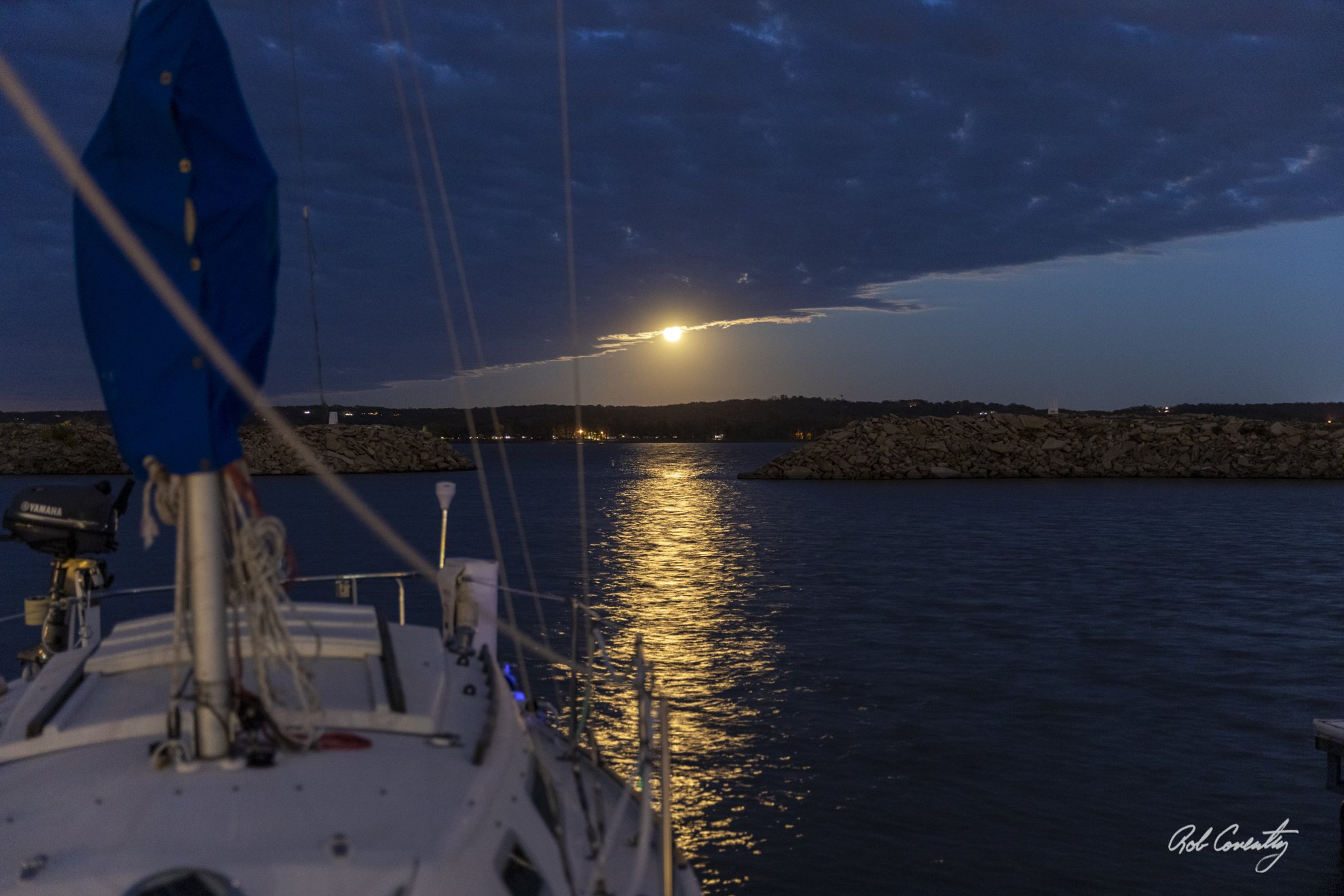 Peoria Yacht Club Super Moon