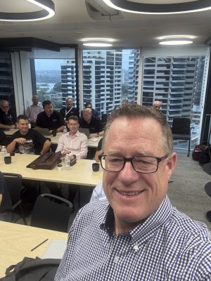 Day 2 Sydney selfie