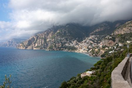 Looking back into Positano