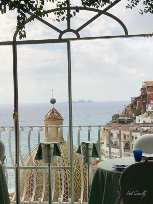 Lunch at Le Sirenuse (pronounced Se-re-noos)